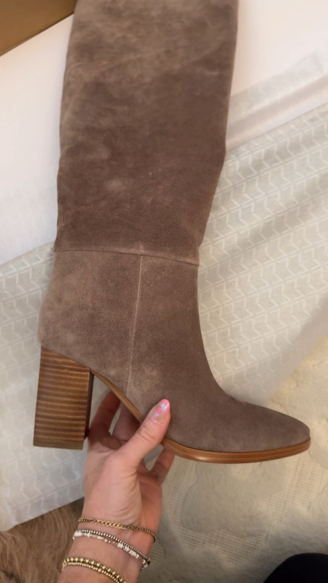 These beautiful tall boots are part of the Nordstrom anniversary sale.  I sized up a half (like I like to do with boots for socks and calf circumference). 

#LTKSaleAlert #LTKShoeCrush #LTKSeasonal
