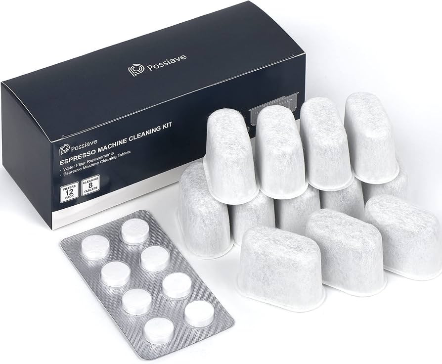 Possiave Espresso Machine Cleaning Tablets and Filters for Breville Espresso Machines (8 Tablets ... | Amazon (US)