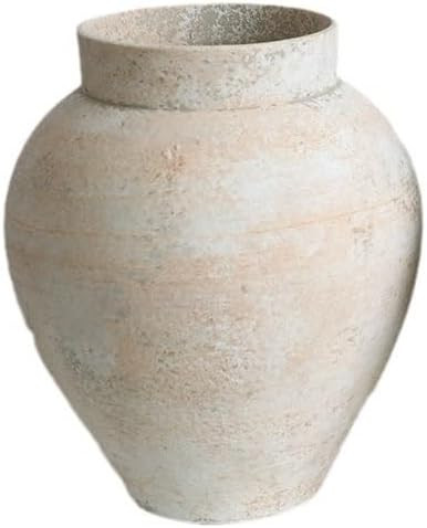 Flower Vase Ceramic Vase Retro Handmade Homestay Flower Arrangement Zen Ornaments Stoneware Jar f... | Amazon (US)