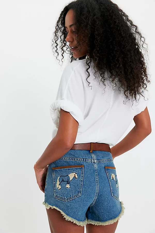 Understated Leather Horsey Shorts | Free People (Global - UK&FR Excluded)