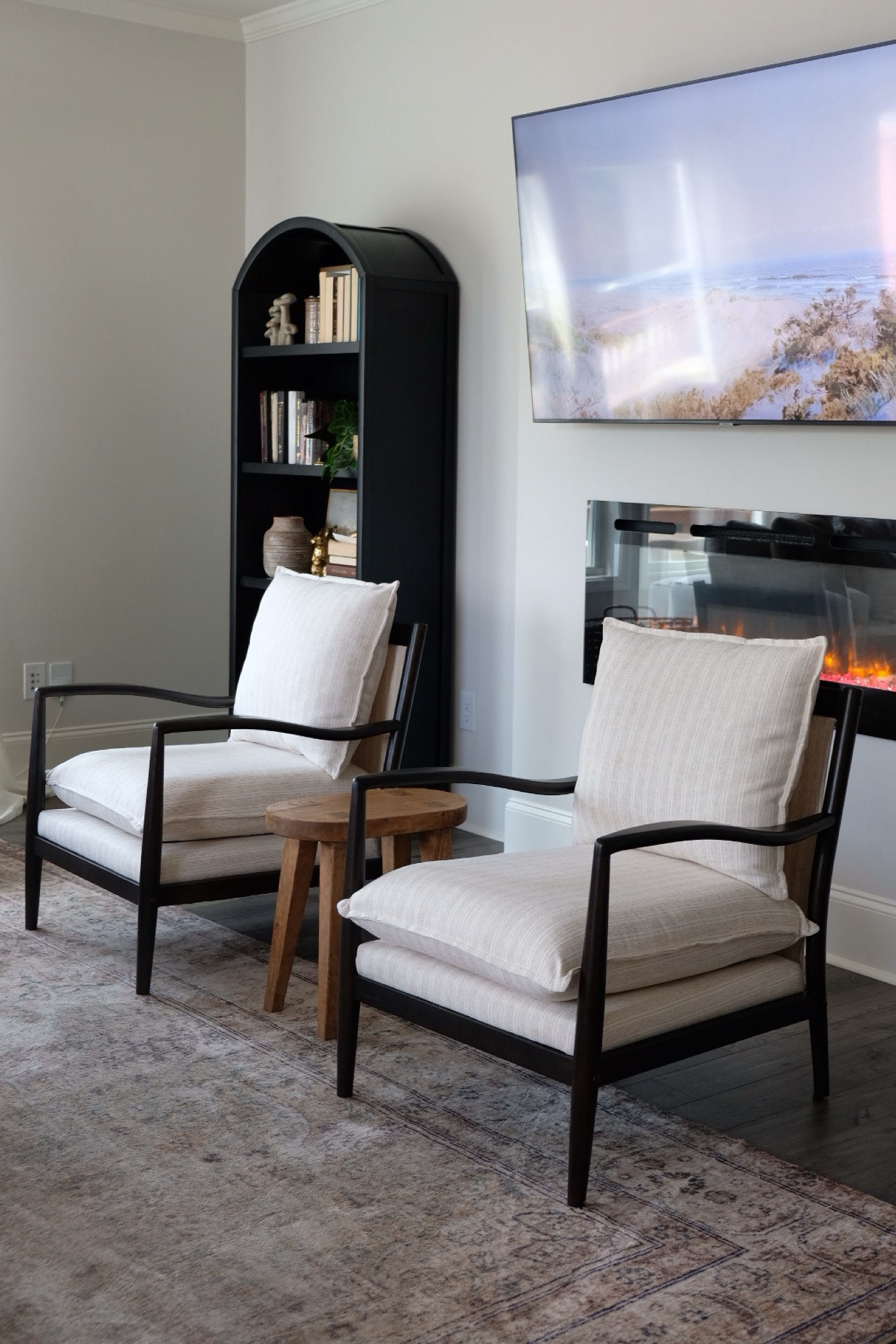 We’ve had these living room chairs for a while now, and they’re still some of my favorites! Stylish, comfy, and they fit so well in the space. The perfect balance of form and function!

#LTKStyleTip #LTKHome
