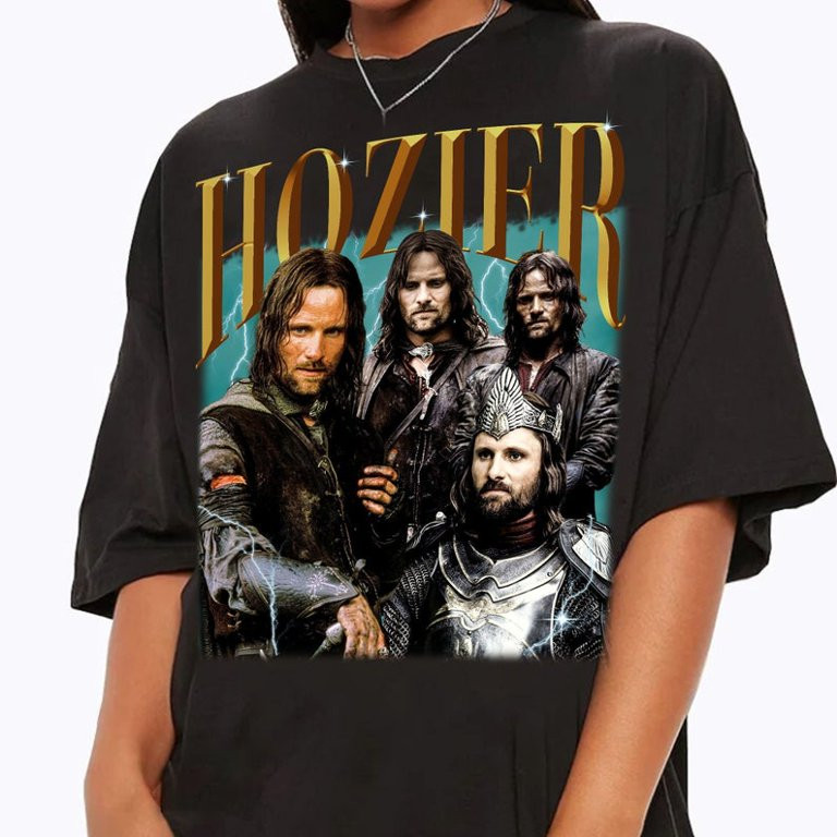 Hozier Jesus Shirt, Lord Of The Rings Hozier Aragon Shirt, Jesus Shirt, Sirius Black Shirt, Hozie... | Walmart (US)