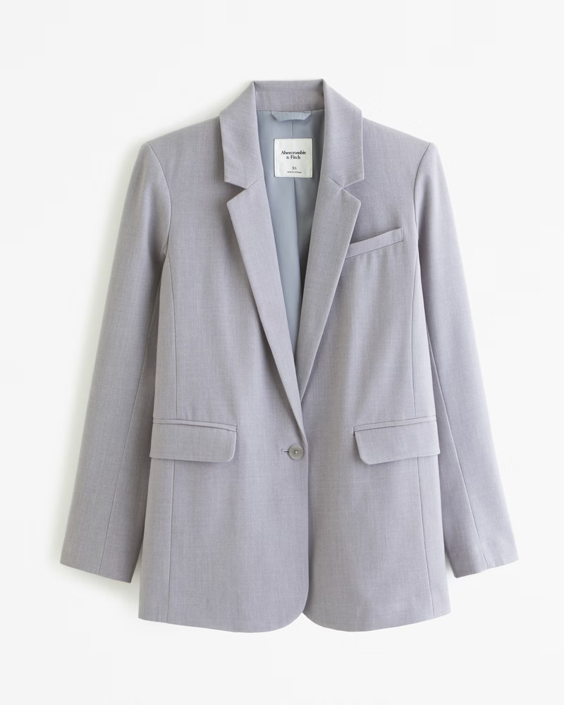 Lightweight Suiting Blazer | Abercrombie & Fitch (US)