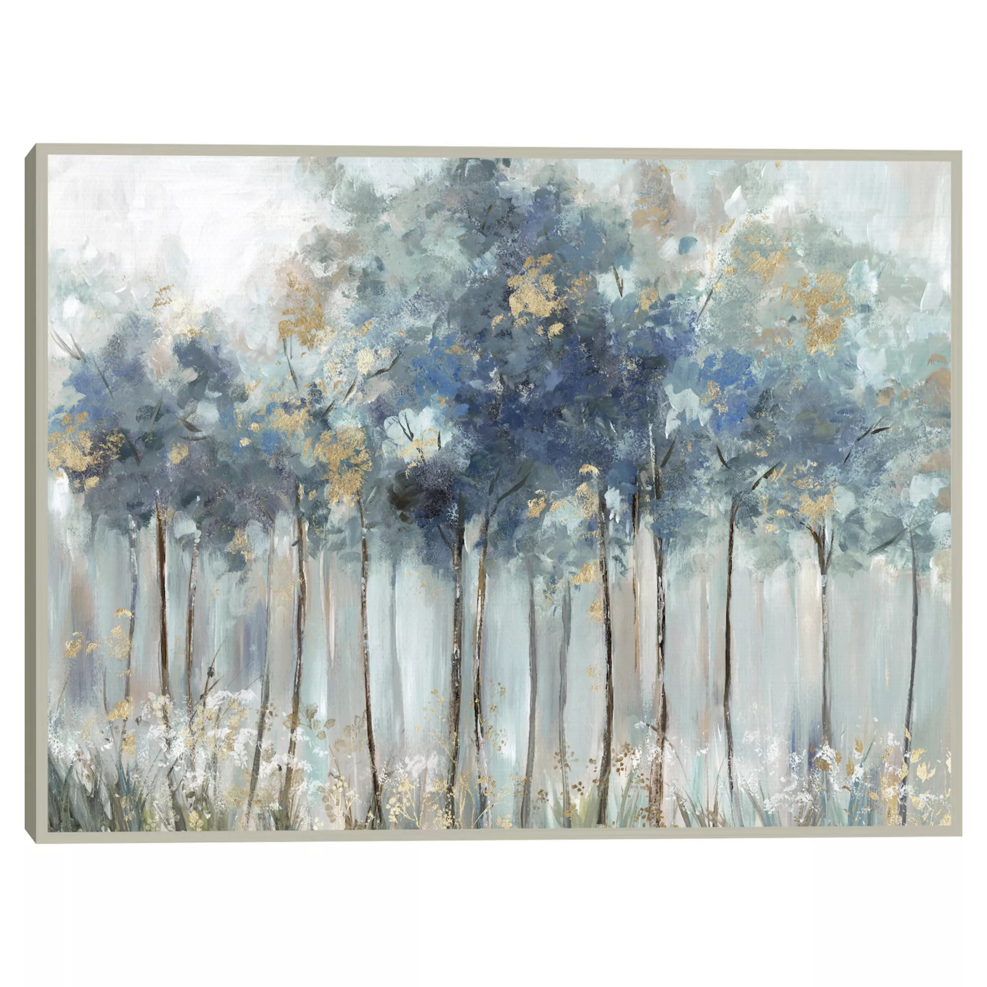 Fine Art Canvas Blue Golden Forest Wall Art | Kohl's