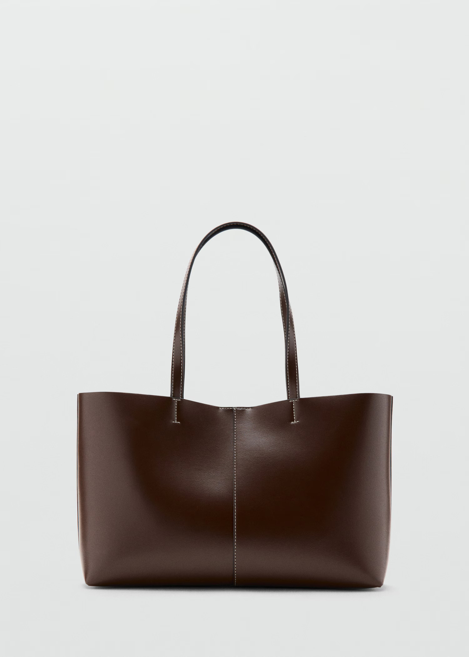 Sac cabas anse double - Femme | MANGO France métropolitaine | Mango EU