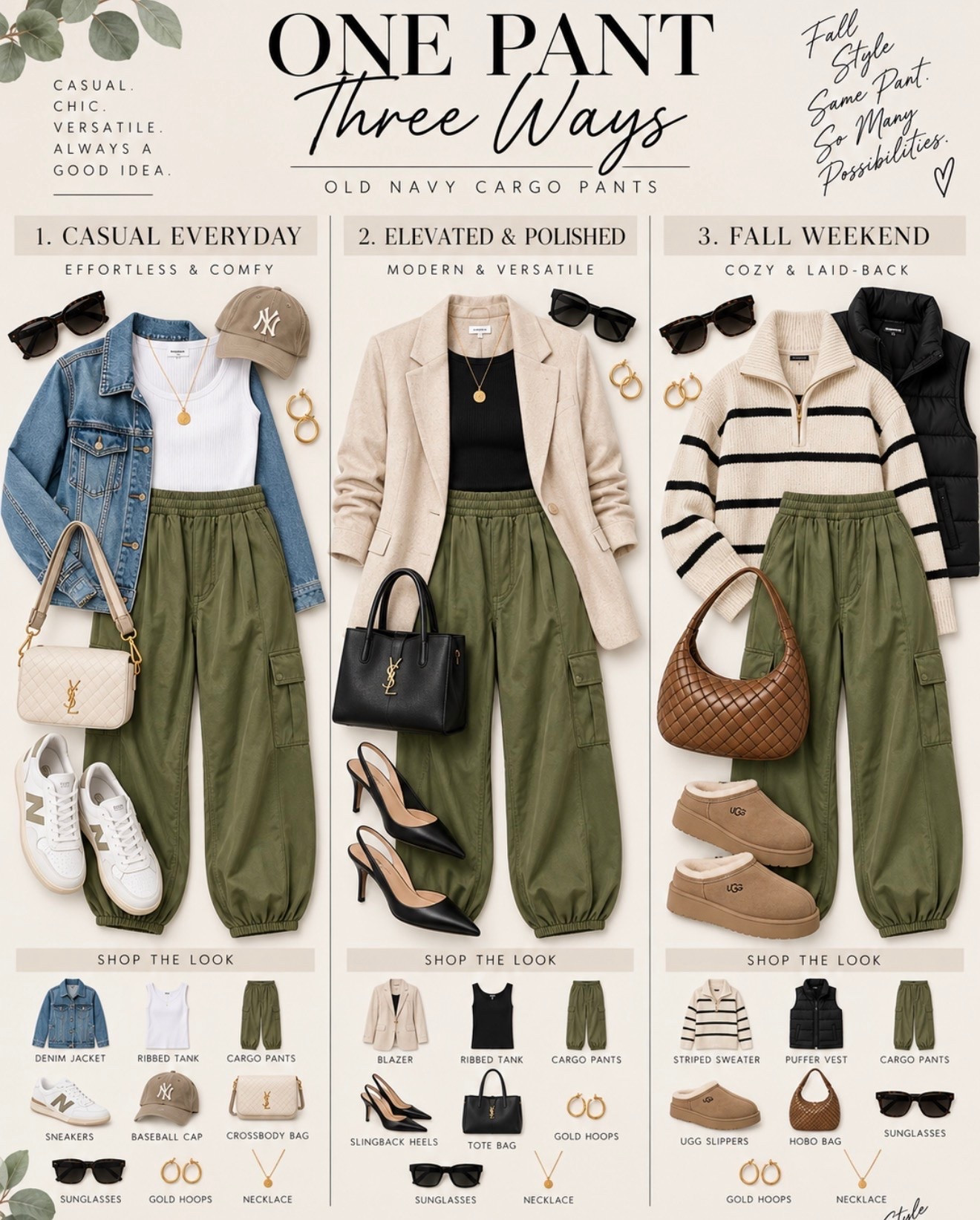 These great green pants styled 3 ways 

Fall styling, style trends, fall trends, old navy pants , fall outfits

#LTKootd #LTKSeasonal #LTKWorkwear