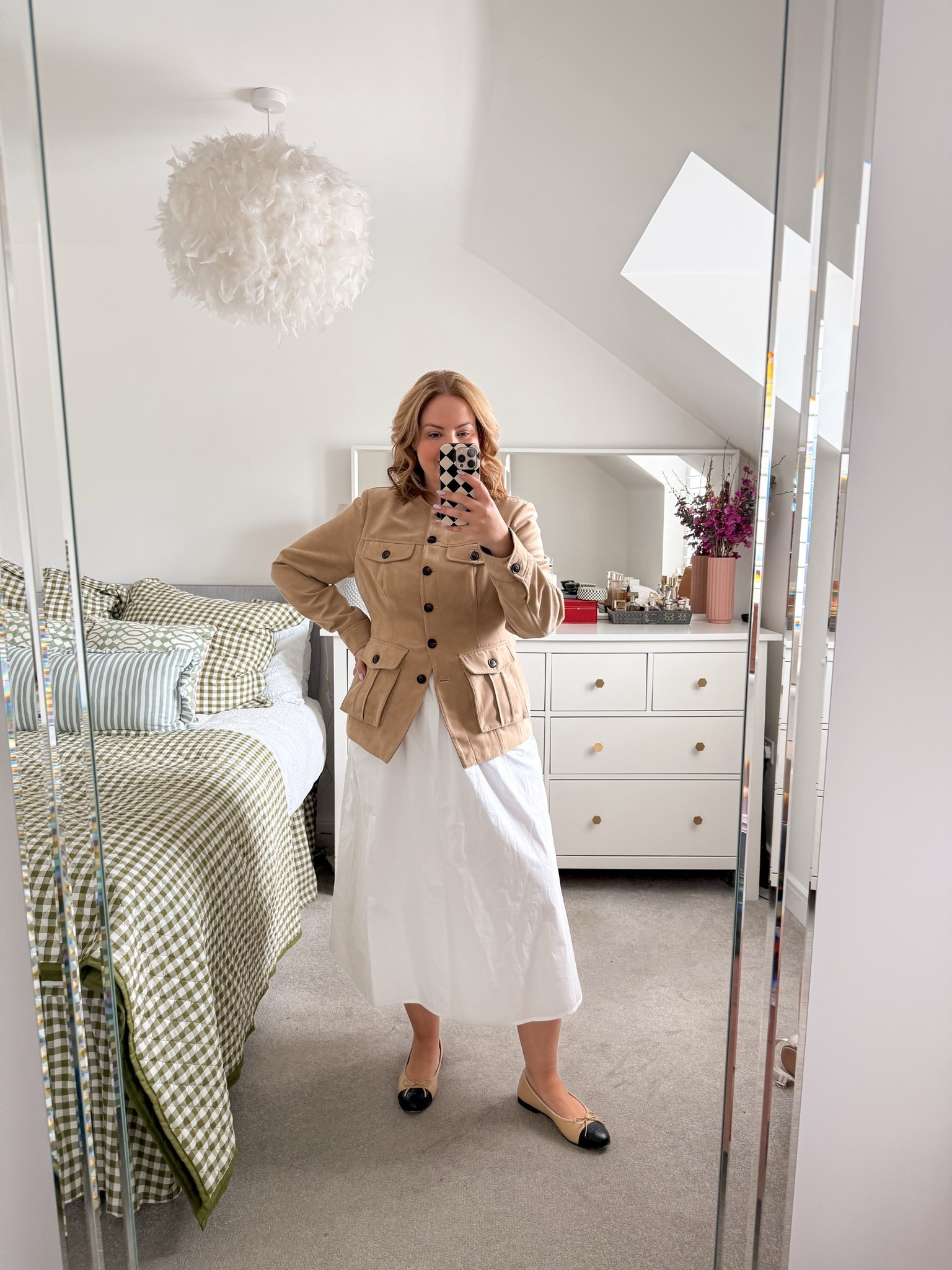 White midi skirt, summer outfits, midsize summer outfit

#LTKsummer #LTKuk #LTKmidsize
