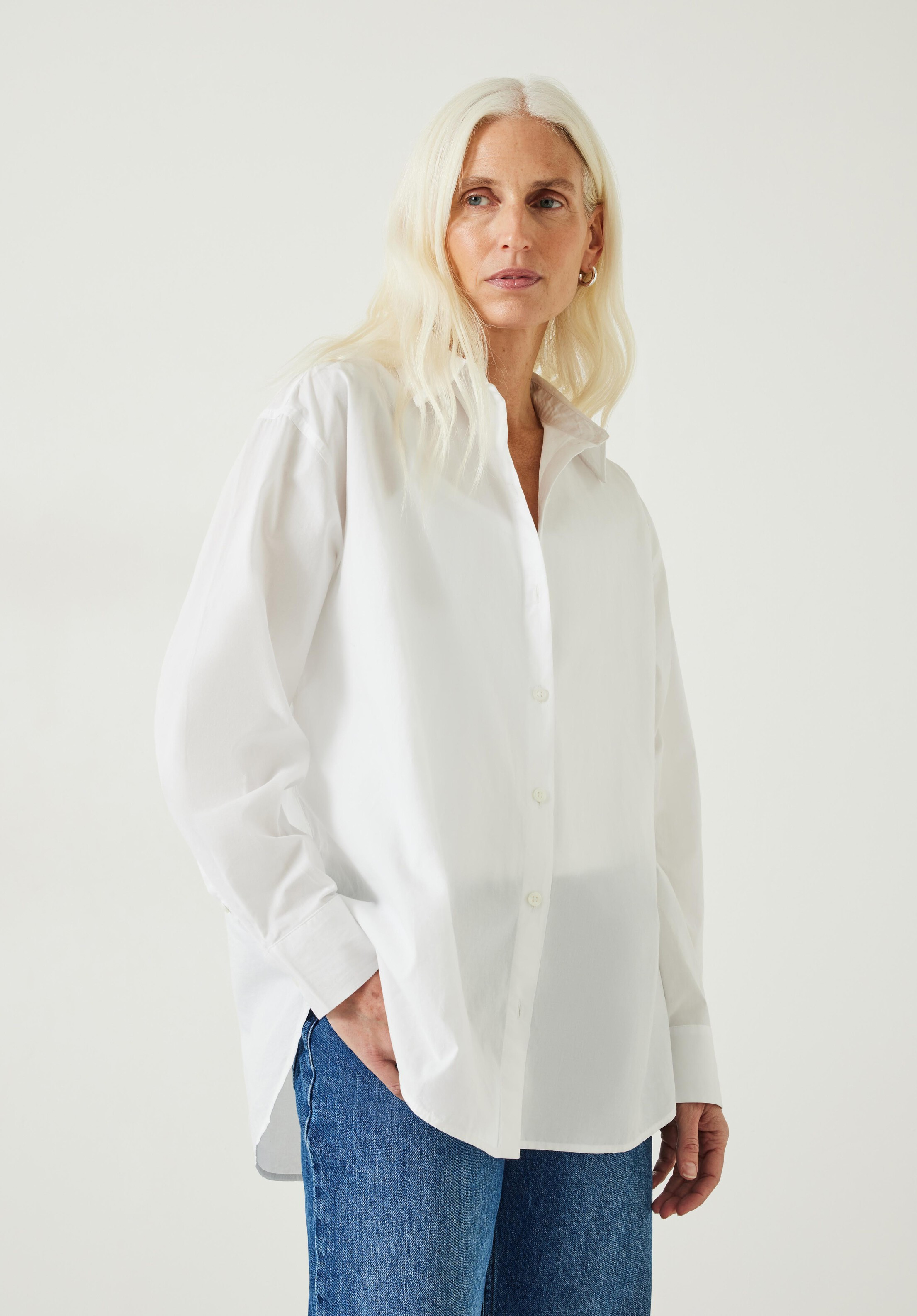 Pia Oversized Cotton Shirt | Hush UK