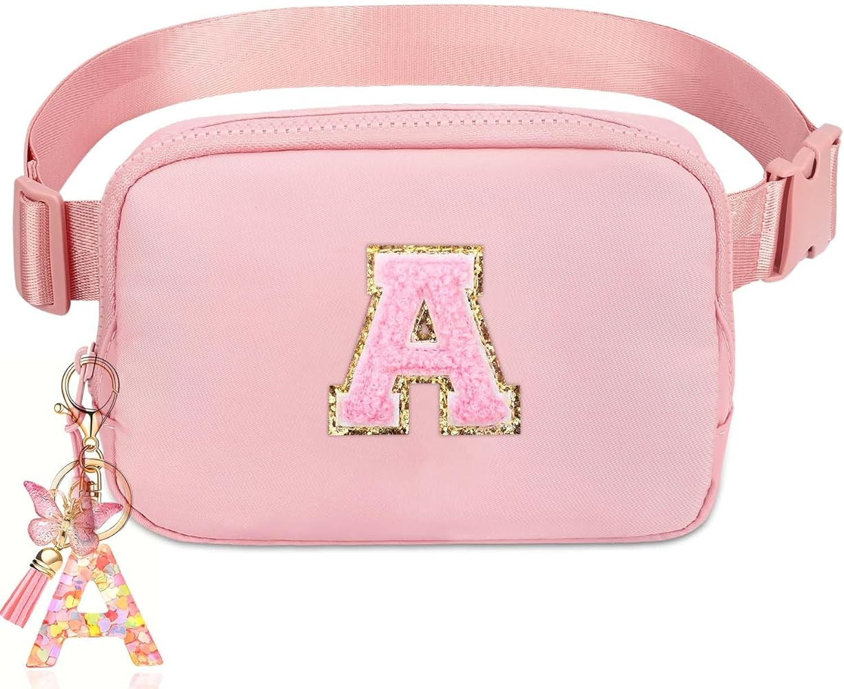 Birthday Gifts for 3 4 5 6 7 8 9 10 11 12 13 Year Old Girls - Initial Fanny Pack Crossbody Bag Be... | Amazon (US)
