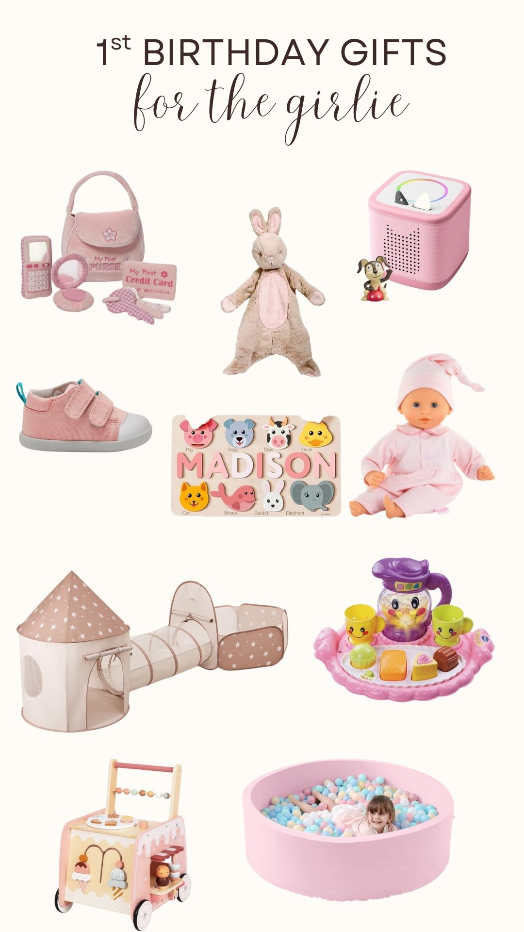 Fist birthday gift ideas for a girl!

#LTKBaby #LTKKids