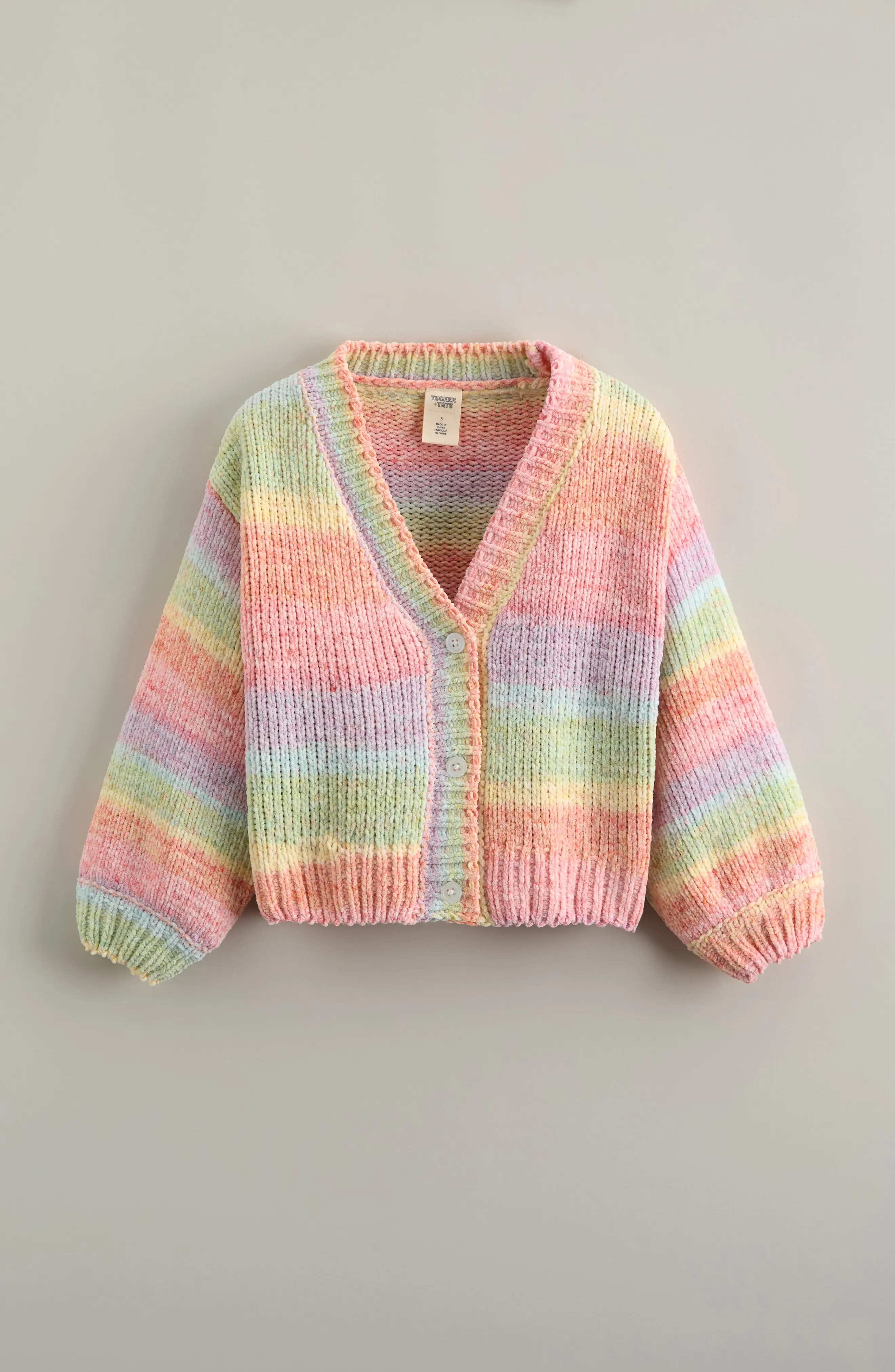 Kids' Rainbow Chenille Cardigan (Women) | Nordstrom | Nordstrom