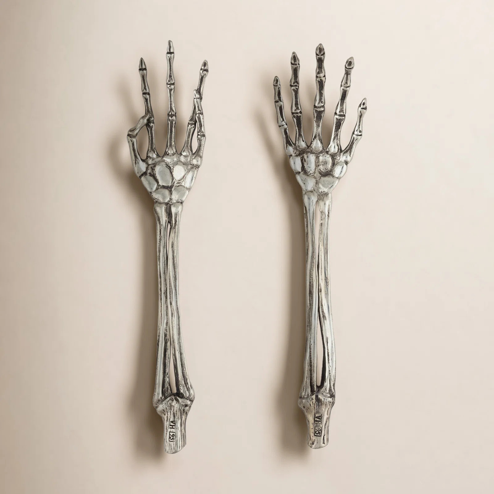 Petwer Skeleton Arm Salad Servers | Birch Lane