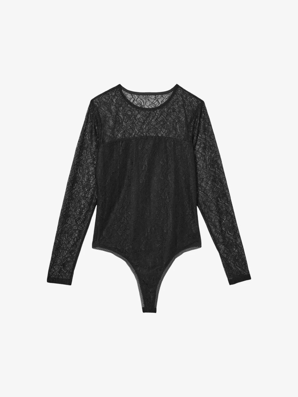 Bernice double-layer lace bodysuit | Selfridges
