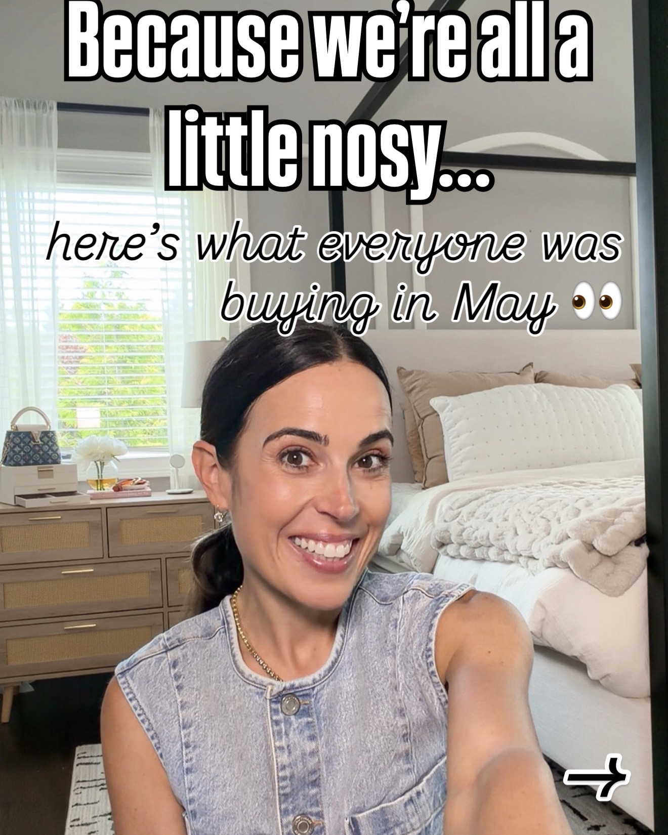 Because we’re all a little nosy around here… 👀

These were the items you girls bought the most in May, and honestly, I get it. Every single one is a good one.

From the jeans that fit like a dream to the comfy sets, sandals, and everyday staples you keep coming back for, these are the finds that earned “best seller” status this month.

💌type “MAY” and I’ll send you all the top sellers!
🔗

#LTKOver40 #LTKSeasonal #LTKSaleAlert