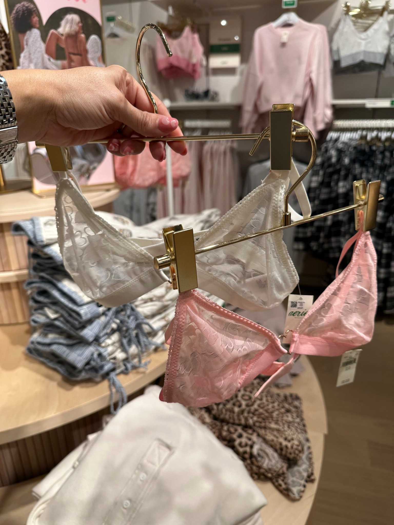 Aerie bralettes and pajama sets

#LTKSeasonal