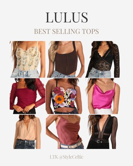 Lulus Best Selling tops ✨
.
.
Lulus outfits, dressy tops, going out tops, lace tops, floral tops, black tops, going out shirts, long sleeve shirts, bustier tops, festival outfits, festival tops, dressy outfits, casual tops, casual outfits, jeans outfits, tops with jeans, spring tops, summer tops, colorful tops, neutral tops, Abercrombie, Amazon, bridal tops, bridal outfits, white tops, beige tops, brown tops, black tops, pink tops, silk tops, silk camis, neutral tank tops, college outfits, date night outfits

#LTKbeauty #LTKstyletip #LTKfindsunder100