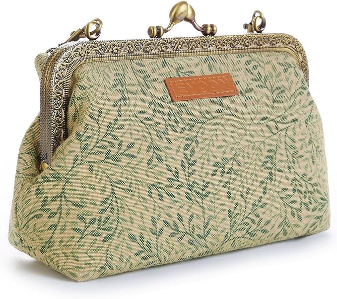 evoon Womens Cosmetic Pouch Bag Clutch Purses for Ladies, Essential Oil Carrying Cases Box for do... | Amazon (US)