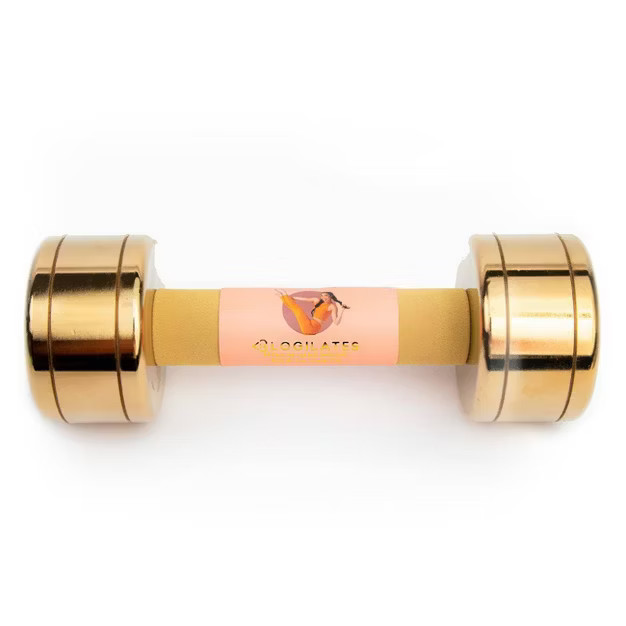 Blogilates Dumbbells - Gold 10lbs | Target