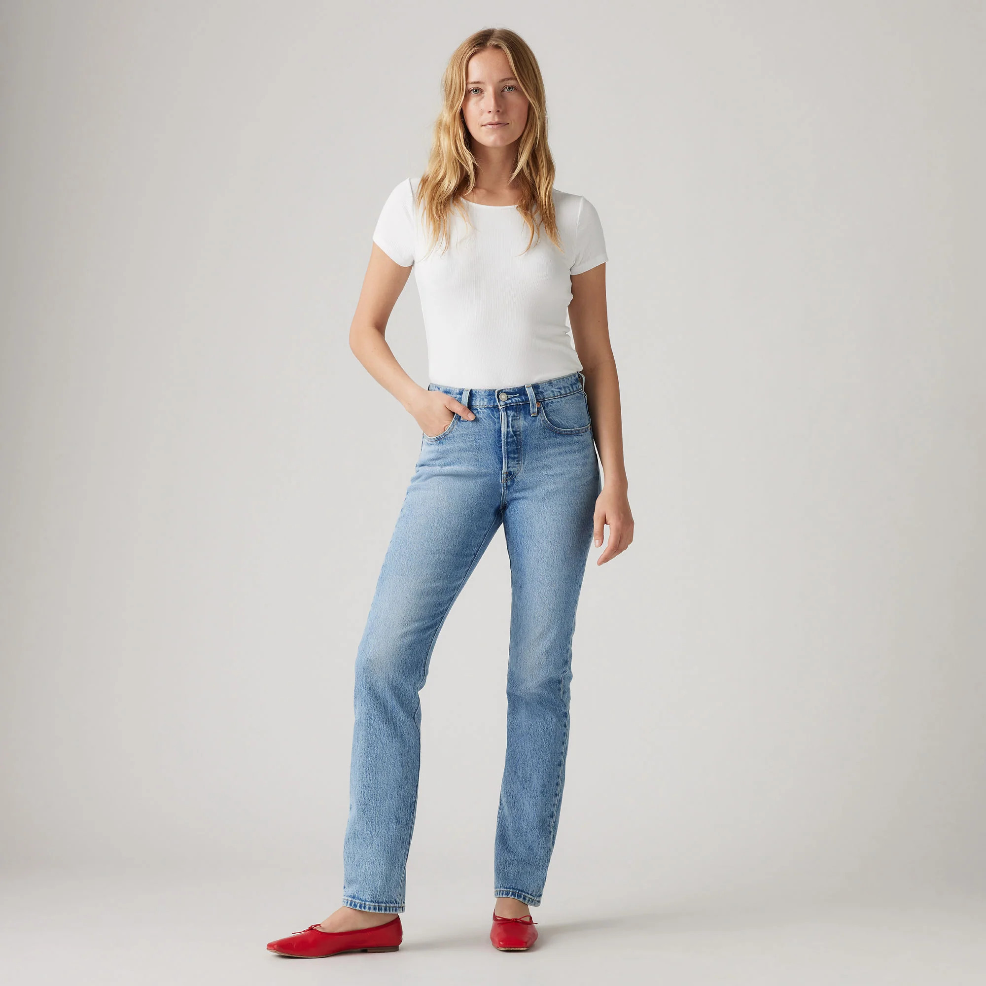 Women’s 501 Original Jeans – Hollow Days in Classic Straight | Levi's AU