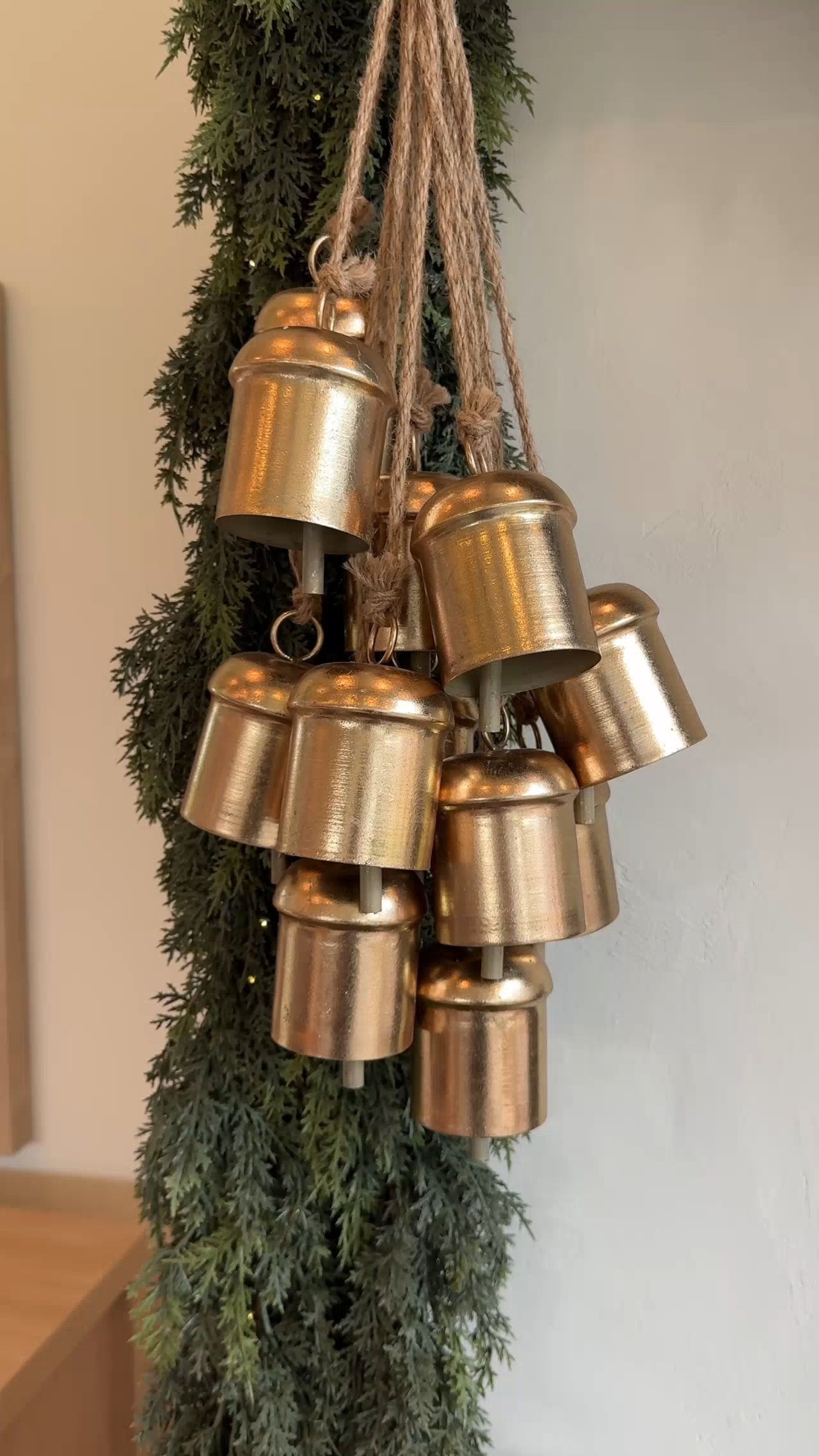 This bundle of bells adds such a fun touch to our holiday decor!

Follow my shop @rushtonhome on the @shop.LTK app to shop this post and get my exclusive app-only content! Don’t forget to turn on post notifications using the 🔔 to get first dibs! Follow @rushtonhome on Instagram and Pinterest for more home decor inspiration and affordable home finds! Are you looking for anything home related? You’re in the right place! At Rushton Home, I do: home decor, living room, bedroom, affordable, walmart, target, amazon, wayfair, new arrivals, winter decor, spring decor, fall decor, fall finds, summer decor, home decor refresh, studio mcgee x target, hearth and hand, magnolia, holiday decor, seasonal decor, dining room decor, bedroom decor, living room decor, affordable home decor, furniture, weekend deals, sale, on sale, pottery barn, kirklands, west elm, bench, foyer table, faux florals, rugs, couches, sofa, sectional, dresser, nightstand, night stand, end tables, lamps, art, wall art, etsy, pillows, blanket, interior design, interior styling, bedding, side tables, bed frame, tray, side table, throw pillows, look for less, designer dupe, budget decor, bar stools, counter stools, vase, ceramic pottery, budget, budget friendly, coffee table, dining chairs, cane, rattan, wood, white wash, rustic amazon home, arch, brass hardware, gold hardware, vintage, antique, european inspired, french country, back in stock

#LTKHome #LTKSaleAlert #LTKHoliday