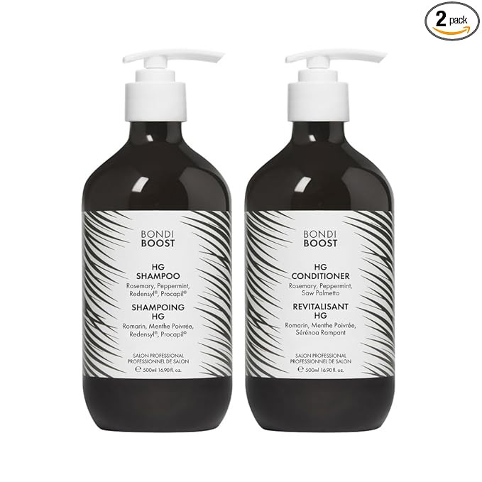 BondiBoost HG Anti-Thinning Shampoo Conditioner Set [16.90 fl oz each], Clinically Tested to Prom... | Amazon (US)
