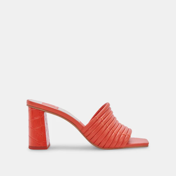 PRIANA HEELS PERSIMMON STELLA | DolceVita.com