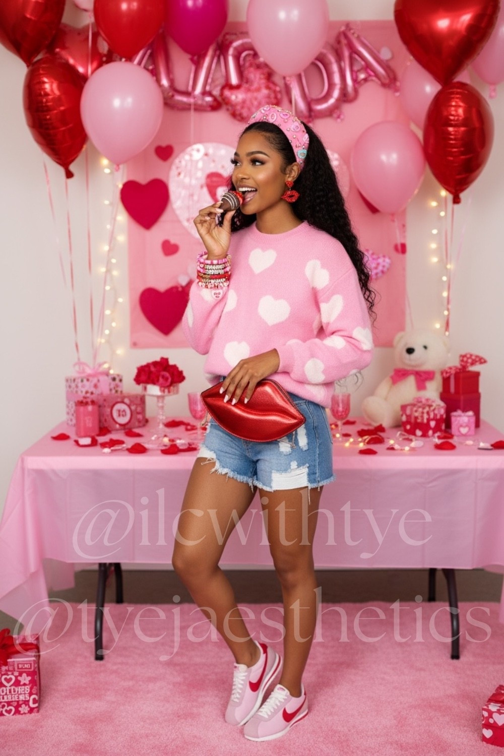 Celebrate Valentine's Day with these chic and romantic accessories! From lips earrings to heart headbands, these pieces are perfect for showing your love. Check them out and find your favorite! #ValentinesDay #RomanticAccessories #FashionJewelry

#LTKBeauty #LTKSeasonal #LTKFindsUnder100