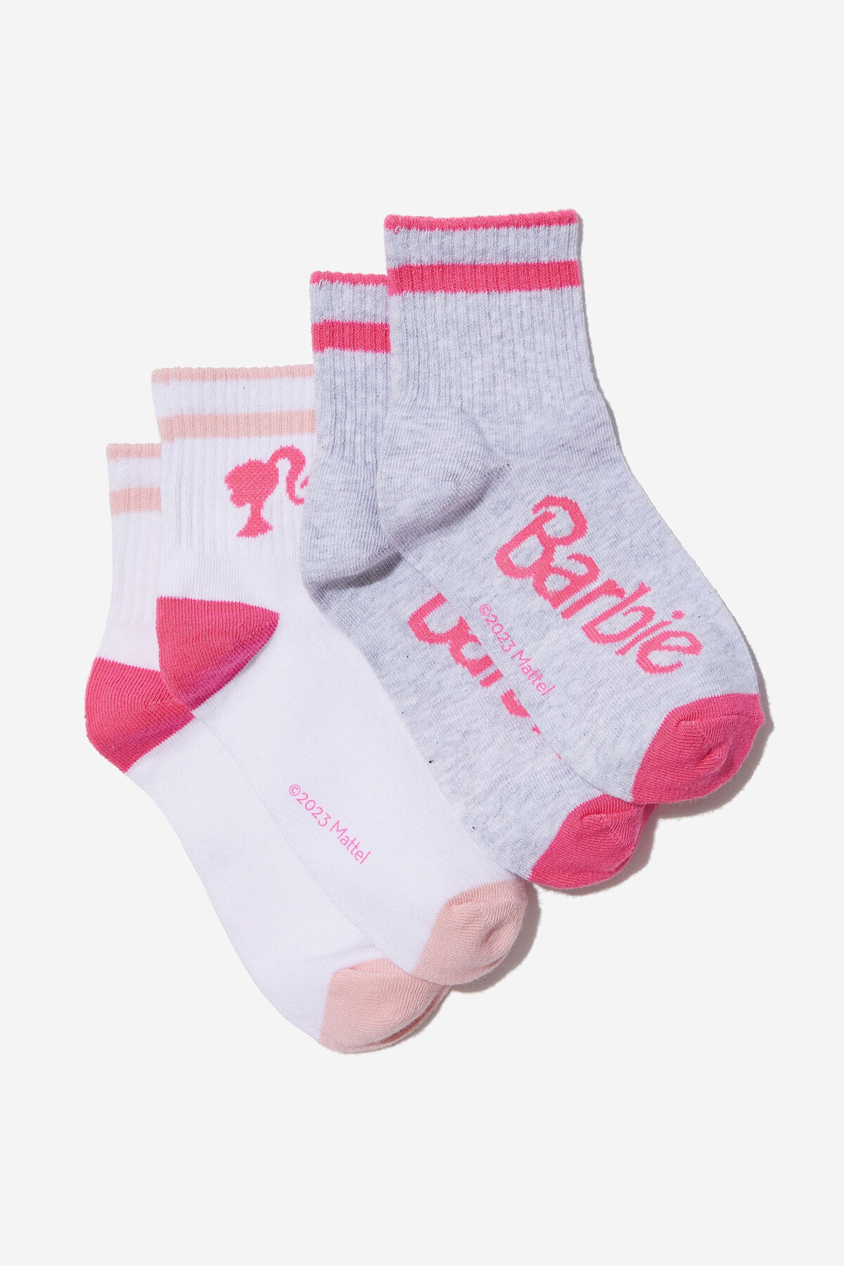 2Pk Lcn Mid Crew Sock | Cotton On (US)