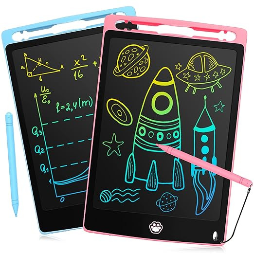 2 Pack LCD Writing Tablet, Electronic Drawing Writing Board, Erasable Drawing Doodle Pad, Toy for... | Amazon (US)