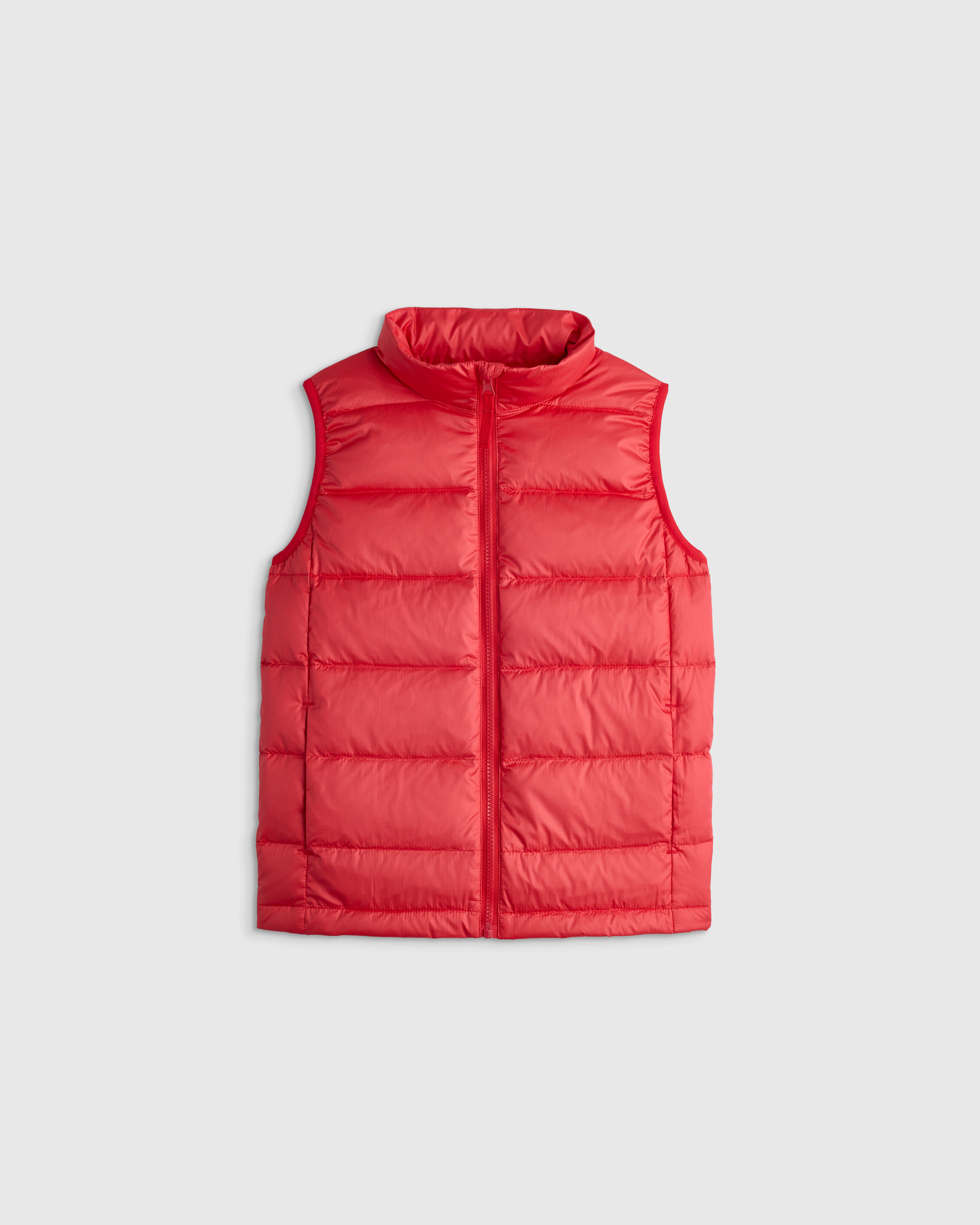 Quince | Lightweight Down Puffer Vest in Soft Red, Size 7, Recycled Polyester | Quince