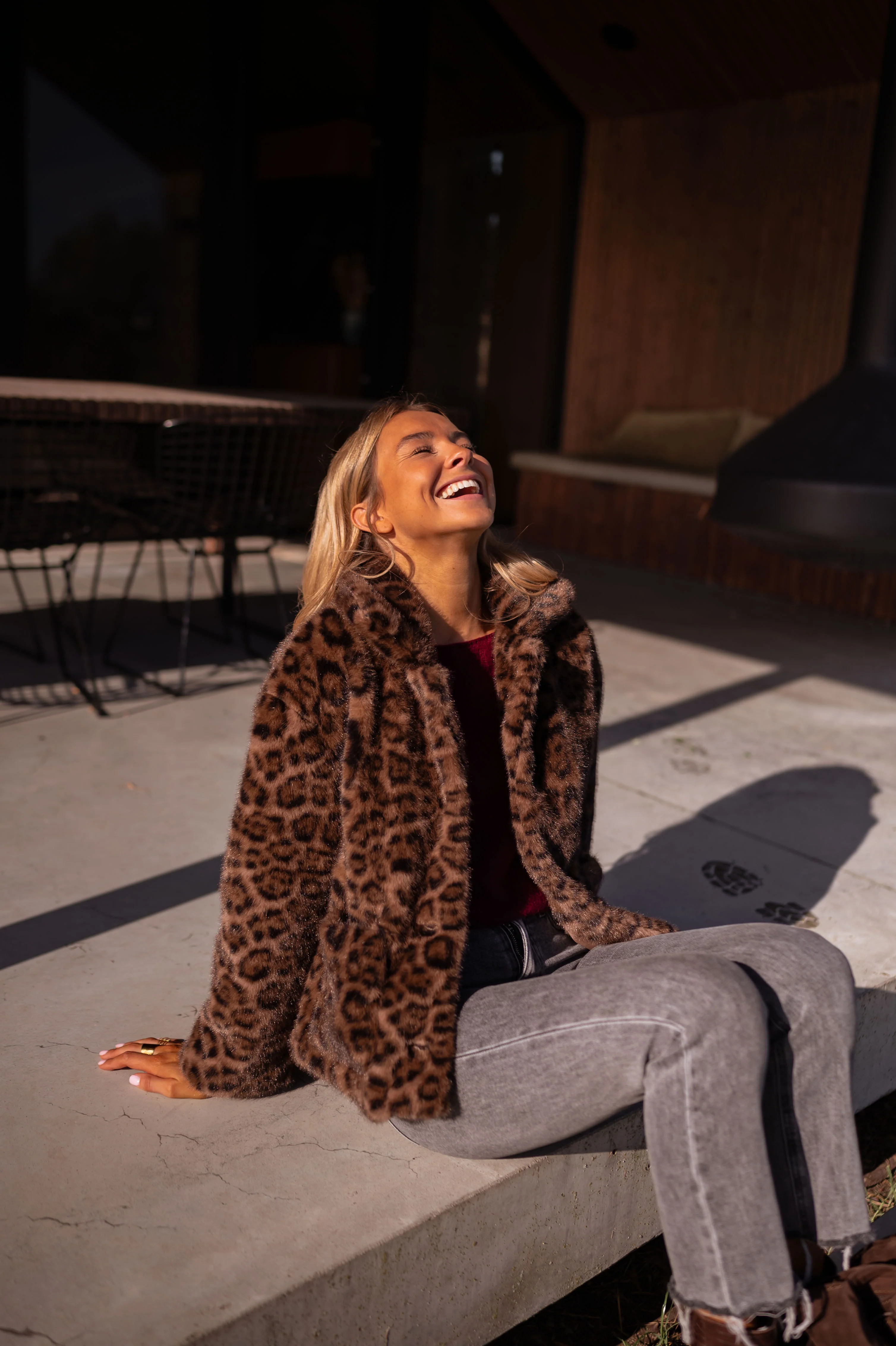 Leopard Gaya Coat | Easy Clothes