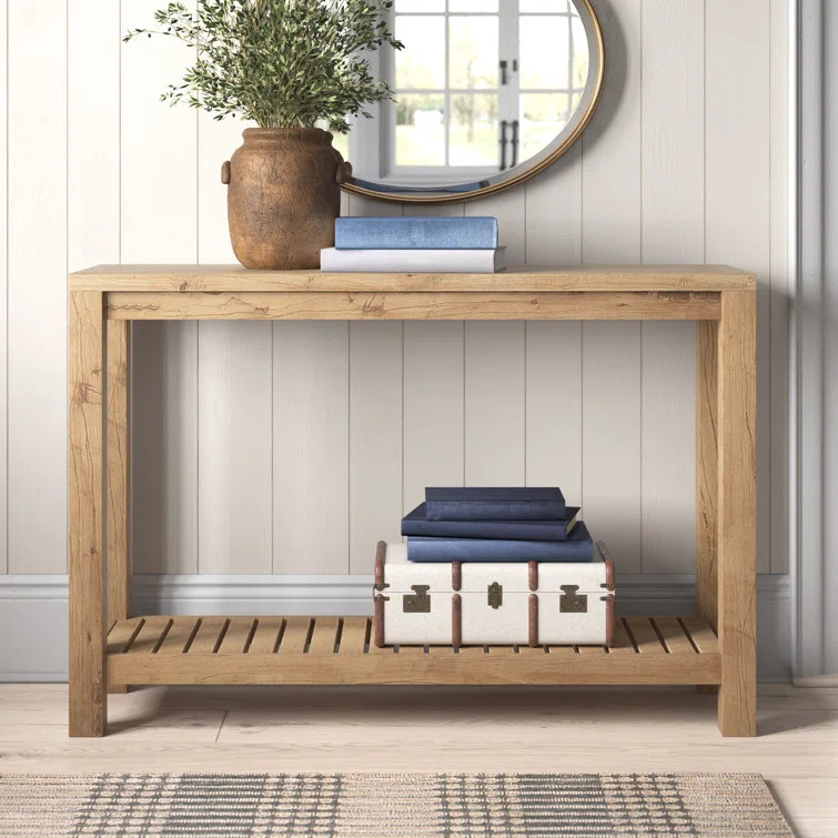 Amett 47.25'' Solid Wood Console Table | Wayfair North America