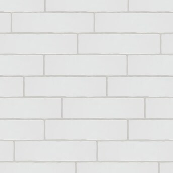 Boutique Ceramic Boutique Crafted White 3-in x 12-in Glazed Ceramic Subway Wall Tile (0.24-sq. ft... | Lowe's