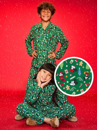 Old Navy x Disney Gender-Neutral Button-Front Graphic Pajama Set for Kids | Old Navy (US)