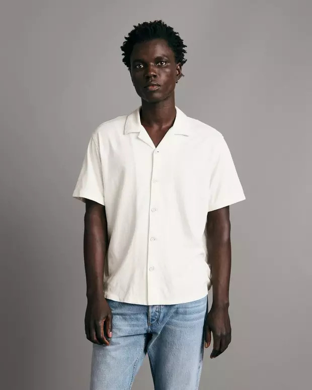 Buy Avery Linen Knit Shirt for USD 195.00 | rag & bone | rag + bone