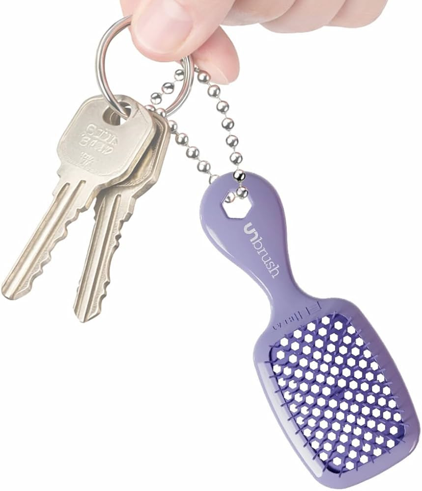 FHI Heat UNbrush Keychain Super Mini Hair Brush — Collectible Miniature Charm for Bags and Keys... | Amazon (US)