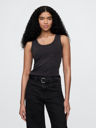 Rib Scoop Tank Top | Gap (US)
