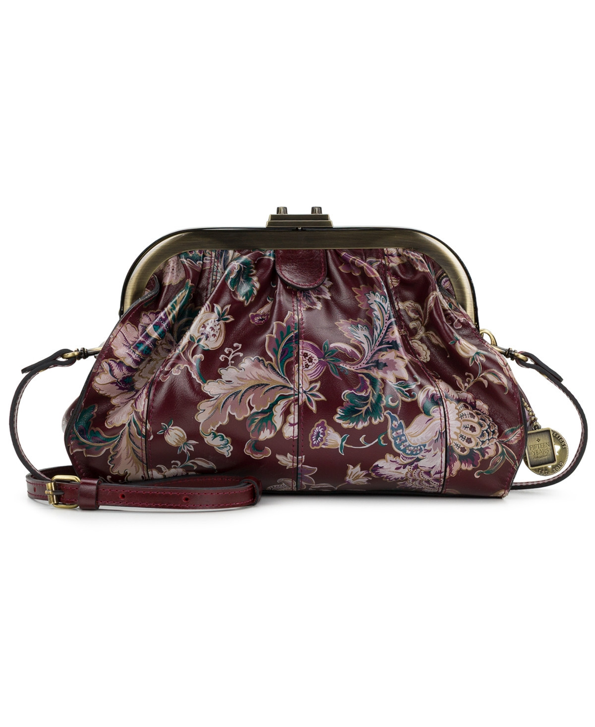 Patricia Nash Women's Verbania Frame Small Crossbody Bag - European Floral Tapestry | Macy's