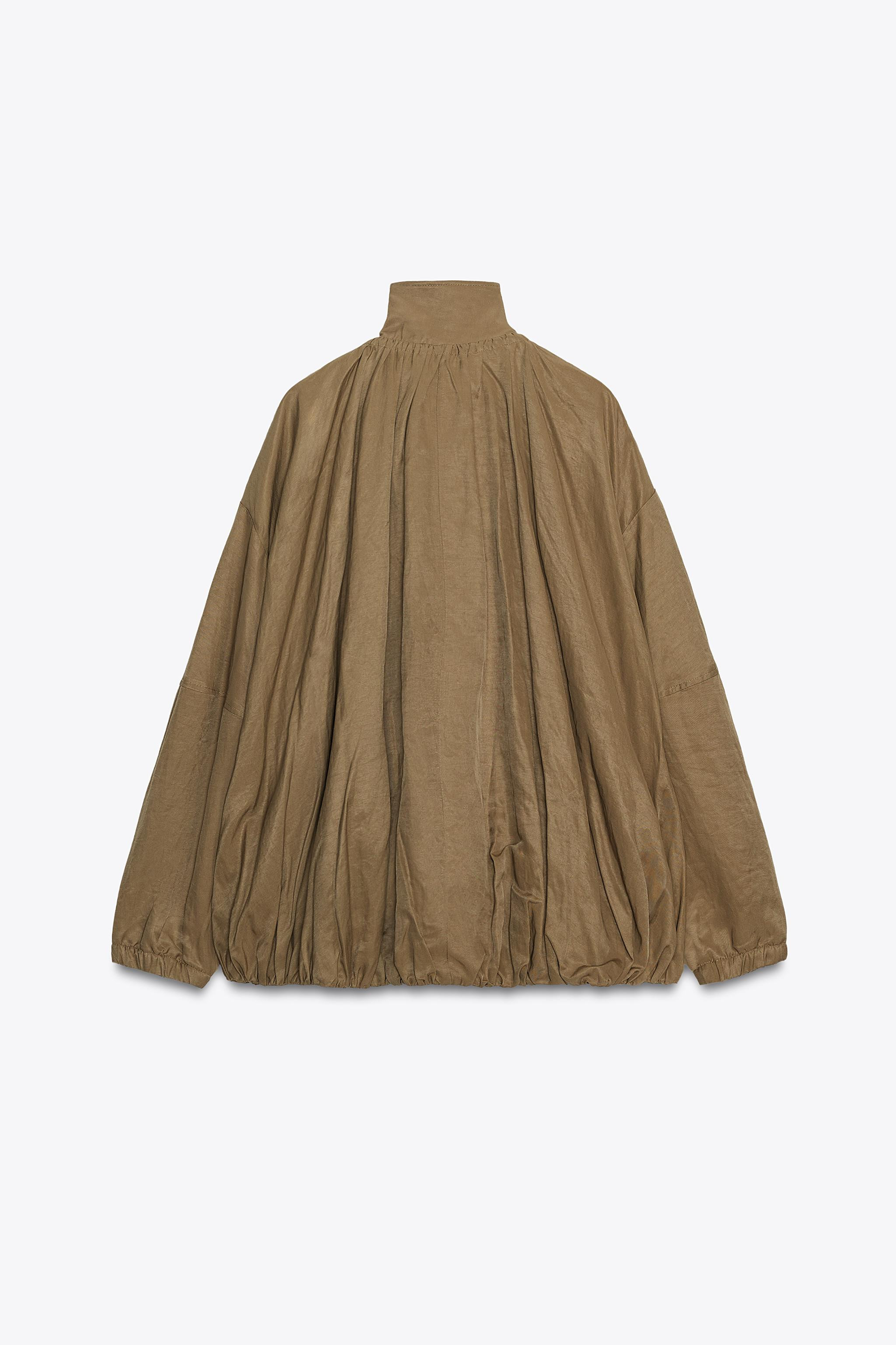ZW COLLECTION FLUID BOMBER JACKET | Zara AU