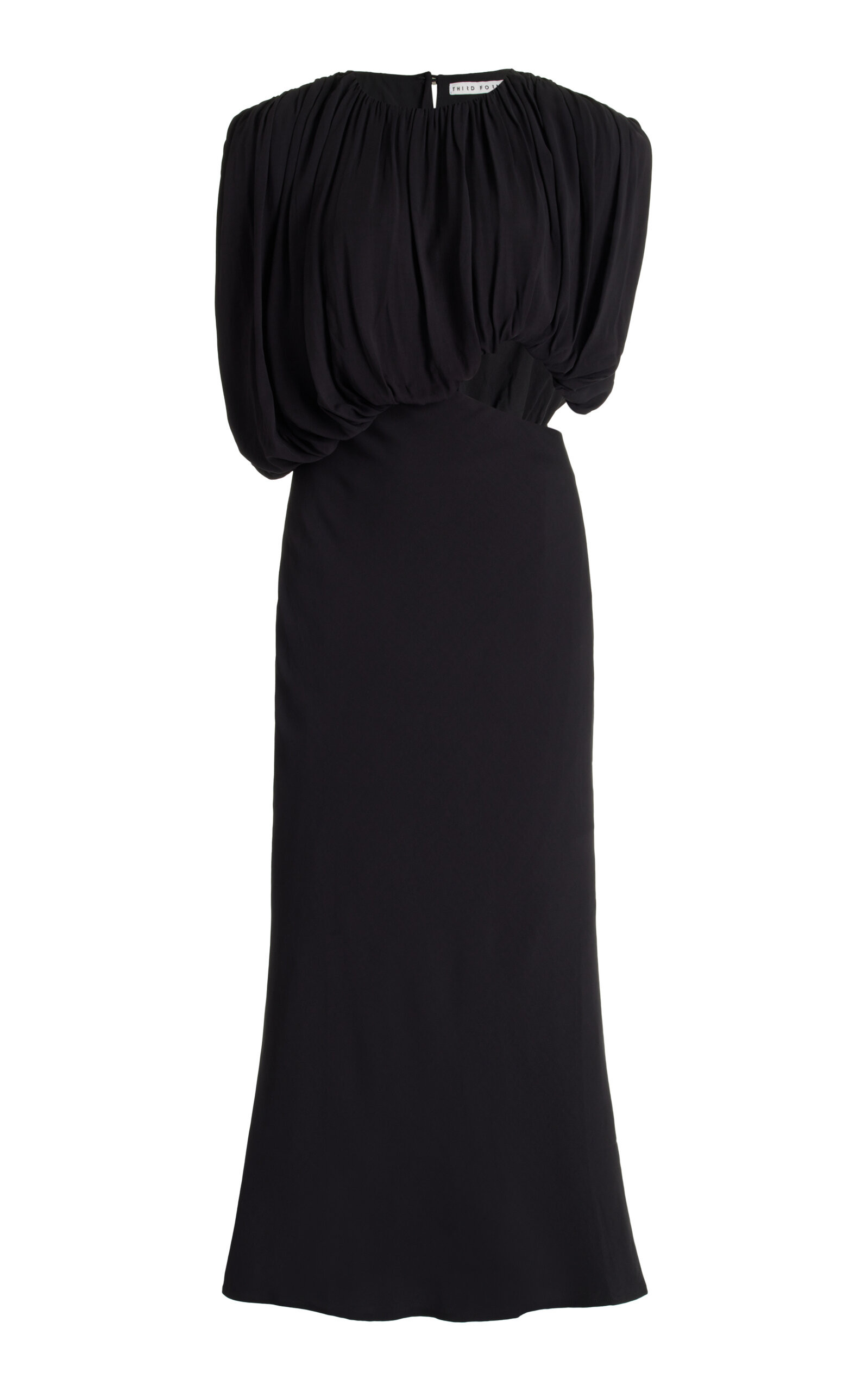 Draped Midi Dress | Moda Operandi (Global)