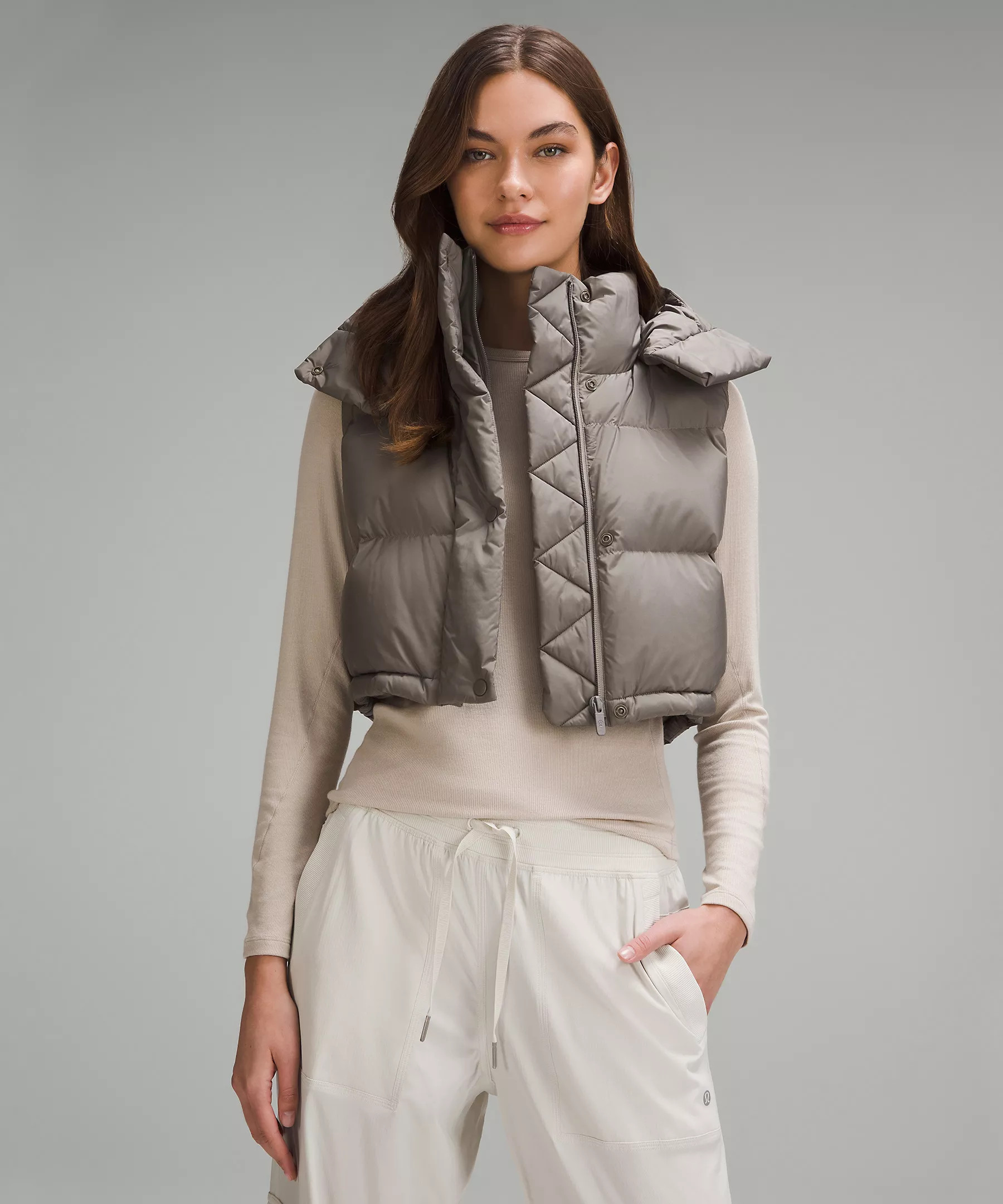 Wunder Puff Super-Cropped Vest | Women's Coats & Jackets | lululemon | Lululemon (US)