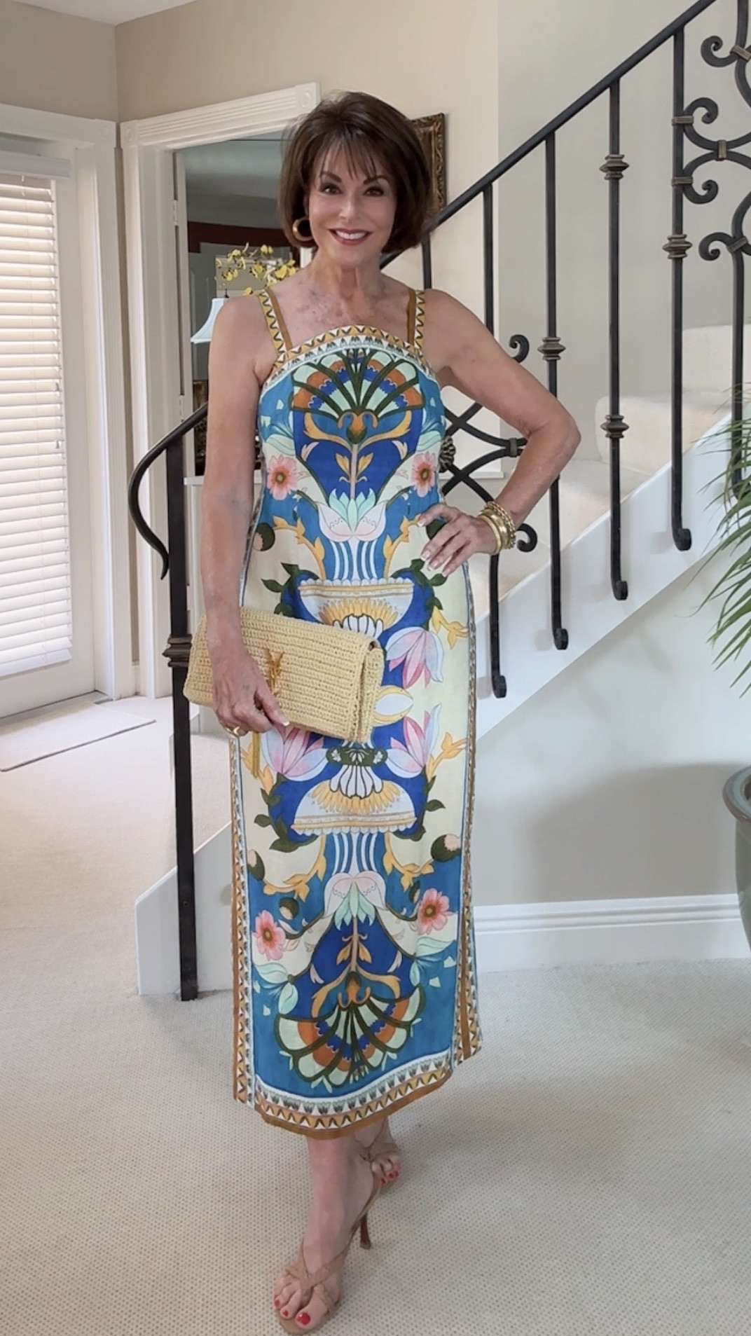 Best dress ever! The perfect addition to your summer wardrobe that is not only flattering, but the beautiful print will take you to lunch, brunch, cocktails, dinner, parties, and weddings… Basically everywhere you want to look special. 
It is made in a linen blend and lined with cotton. 
When buying a dress, look for 
🌈 Color
👗 Fit
✨ Style
🤔 Need/Use

I am 5’2” 120 lbs wearing size 4￼￼

#LTKSeasonal