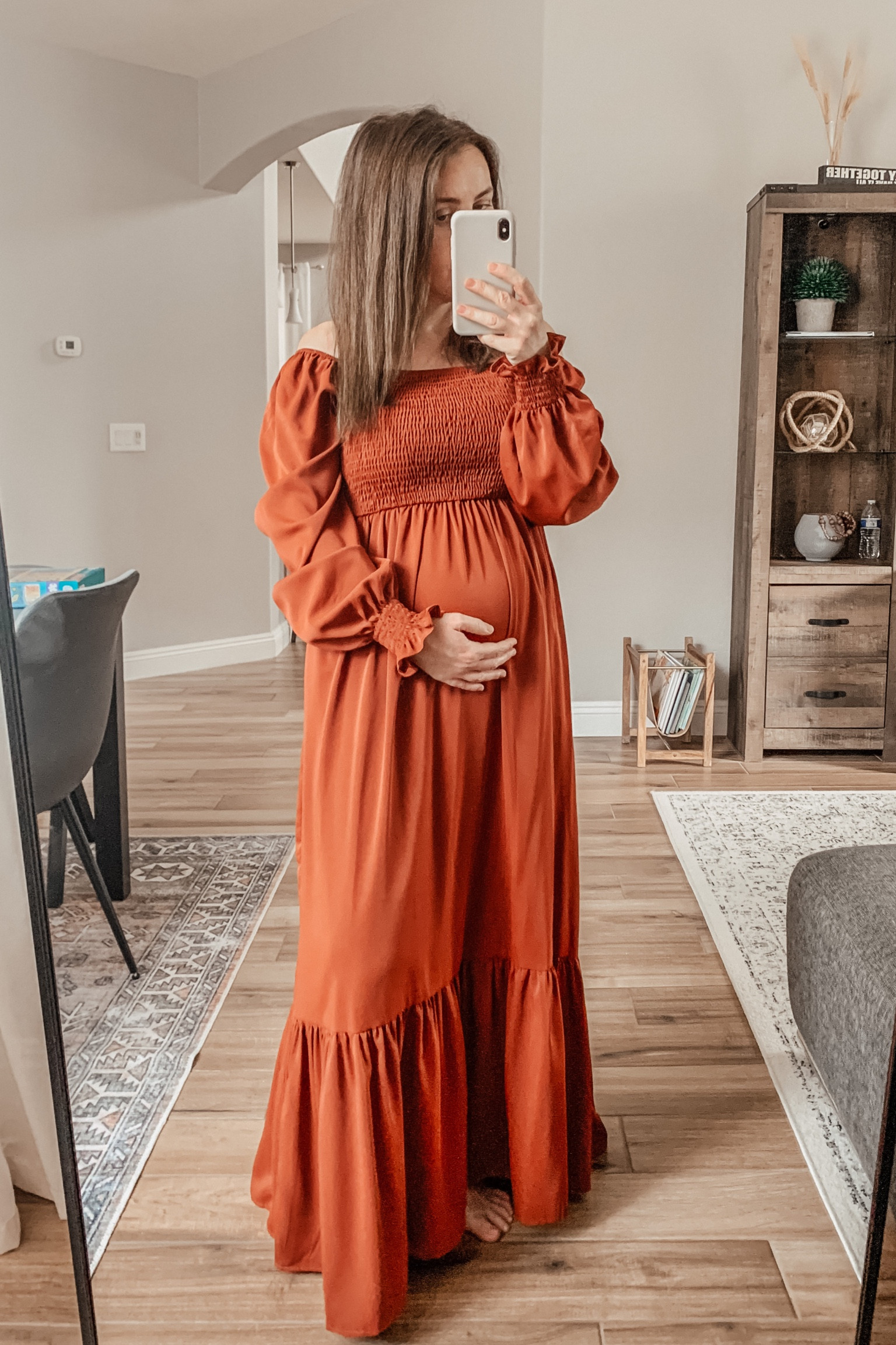 Fall maternity dress 
Maxi dress, pregnancy photo shoot dress , shein dress 

#LTKSeasonal #LTKbump #LTKstyletip