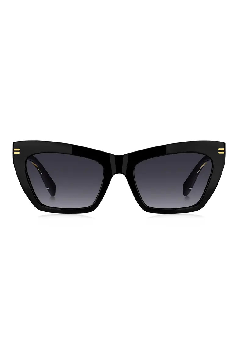54mm Gradient Rectangular Sunglasses (Women) | Nordstrom | Nordstrom