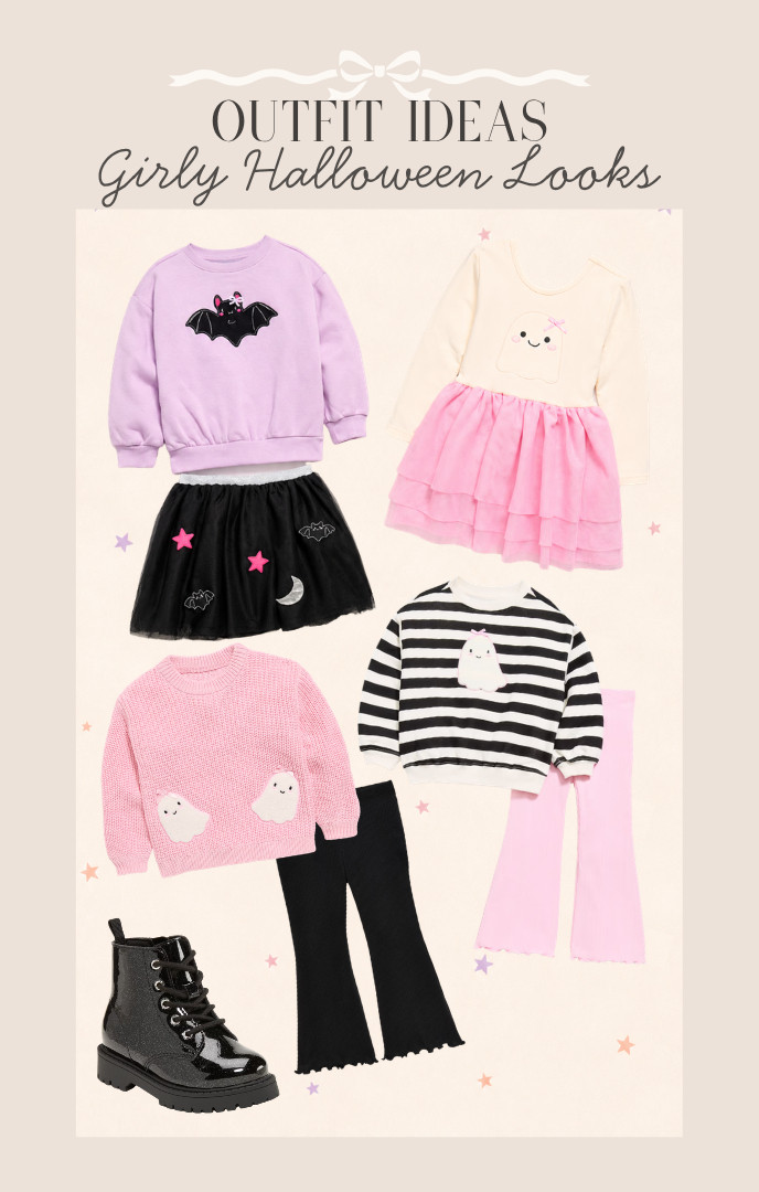 The cutest girly Halloween outfits are here! 👻🎀 I love the pink, lavender and sweet little ghost details- festive for Halloween but still cute enough for school and everyday wear. Old Navy is also offering an extra 20% off kids + baby styles through 8/17! Linking all of my favorites 🩷


toddler girl Halloween outfits, girls Halloween clothes, girly Halloween outfit, pink Halloween clothes, cute ghost sweater, Halloween dress for girls, bat sweatshirt, toddler fall outfits, Old Navy toddler girl, Old Navy kids sale, affordable kids clothes, preschool outfit ideas, little girl outfit ideas, kids Halloween fashion, Halloween school outfits, toddler girl boots, mom finds

#LTKSeasonal #LTKSaleAlert #LTKKids