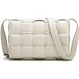KingTo Woven Crossbody Handbag Purse for Women, Small Shoulder Messenger Bag Clutch Wallet Square... | Amazon (US)