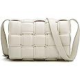 KingTo Woven Crossbody Handbag Purse for Women, Small Shoulder Messenger Bag Clutch Wallet Square... | Amazon (US)