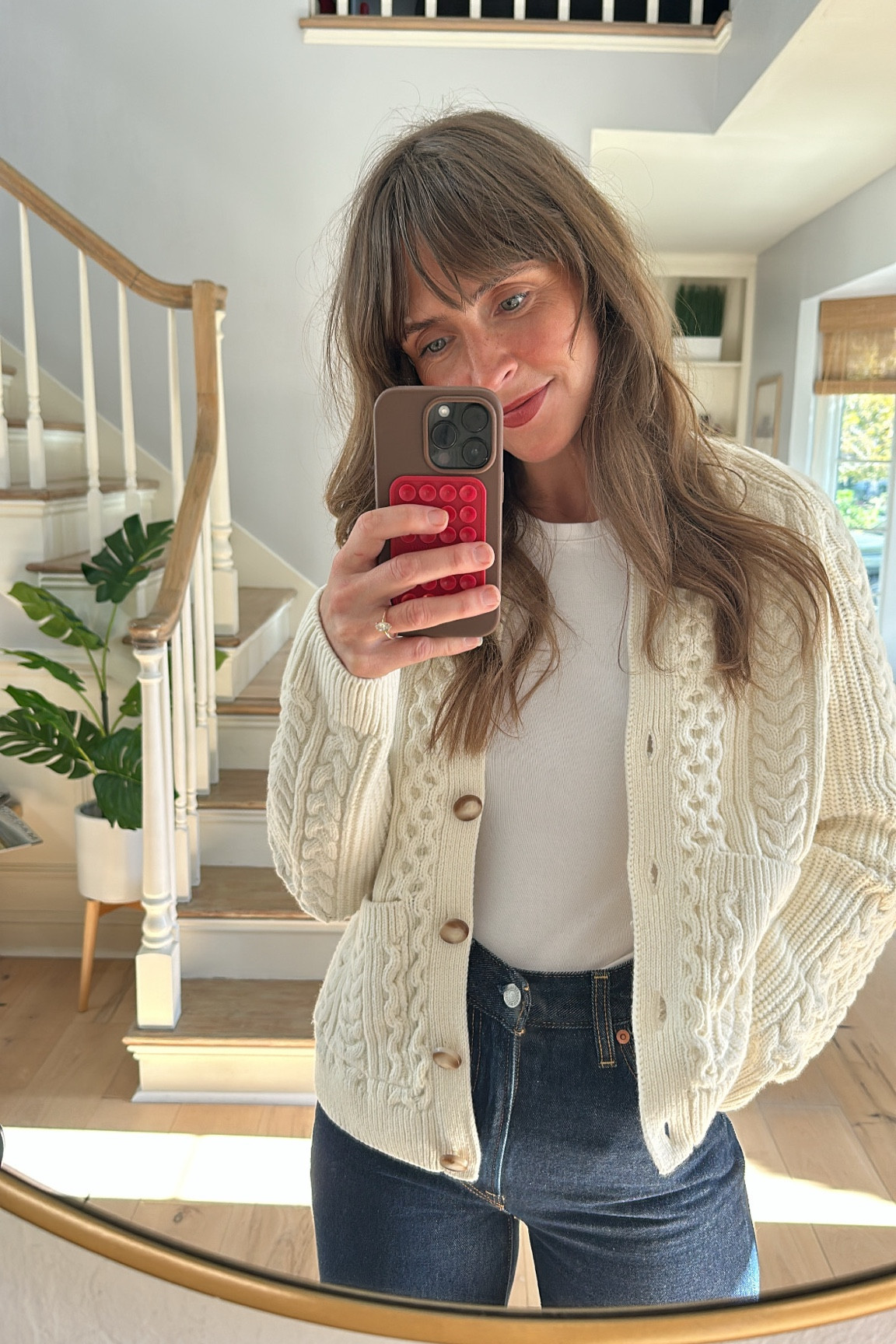 wearing a medium 🤍