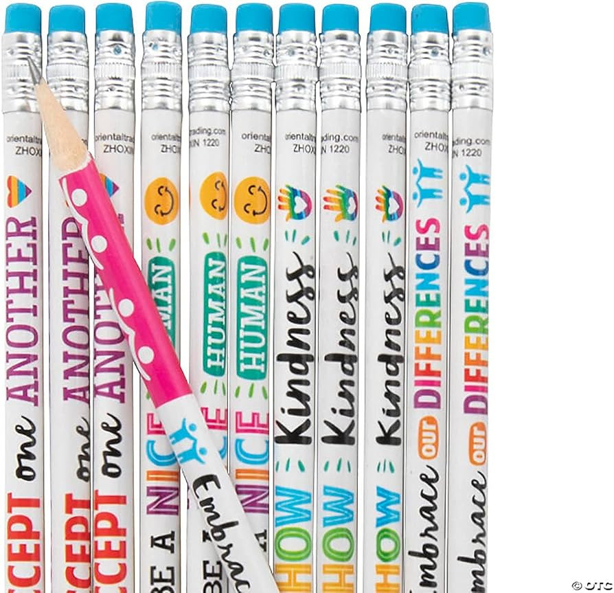 Fun Express Humankind and Diversity Pencils - Teacher Classroom and Stationery School Supplies - ... | Amazon (US)