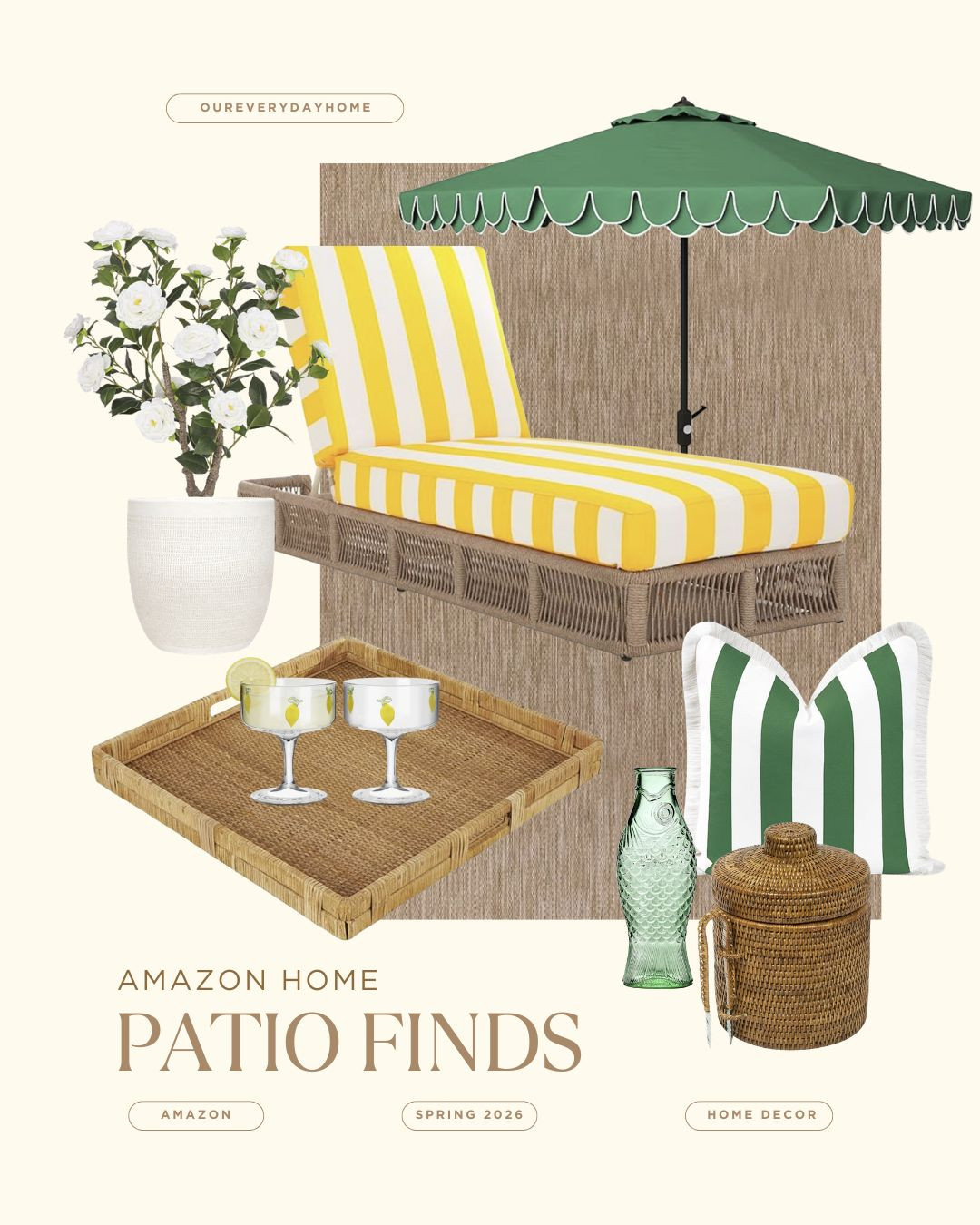 Upgrade your patio with these must-have finds! Perfect for spring entertaining. #pationeo #amazonfinds #homedecor 

 #LTKSeasonal #LTKHome #LTKSaleAlert